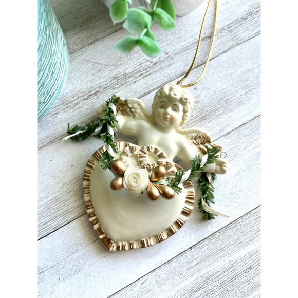 Vintage Other - ❌4/$20 Vintage porcelain angel ornament